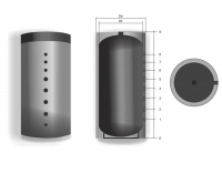 Буферная емкость S-TANK SS для ГВС